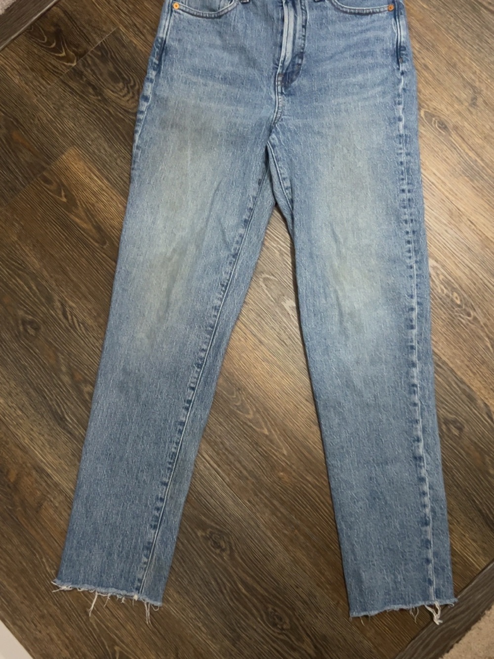 Madewell Light Blue Straight Leg Jeans
